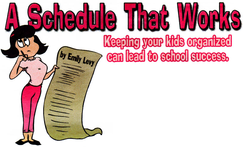 a schedule that works